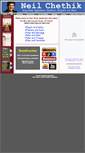 Mobile Screenshot of neilchethik.com